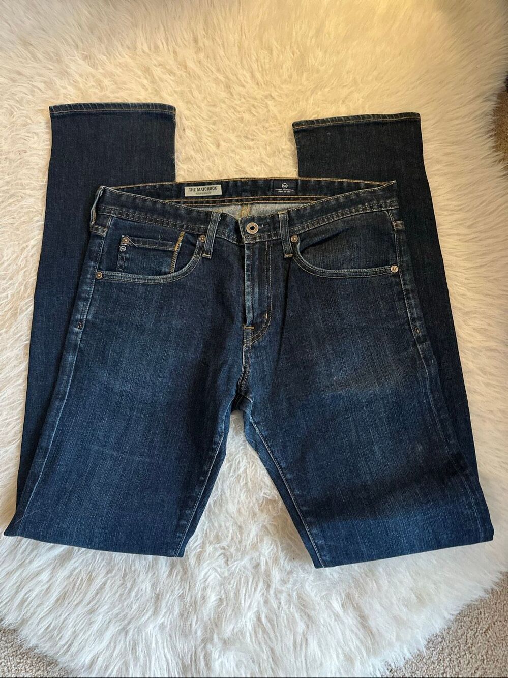 AG matchbox slim fit jeans in great condition